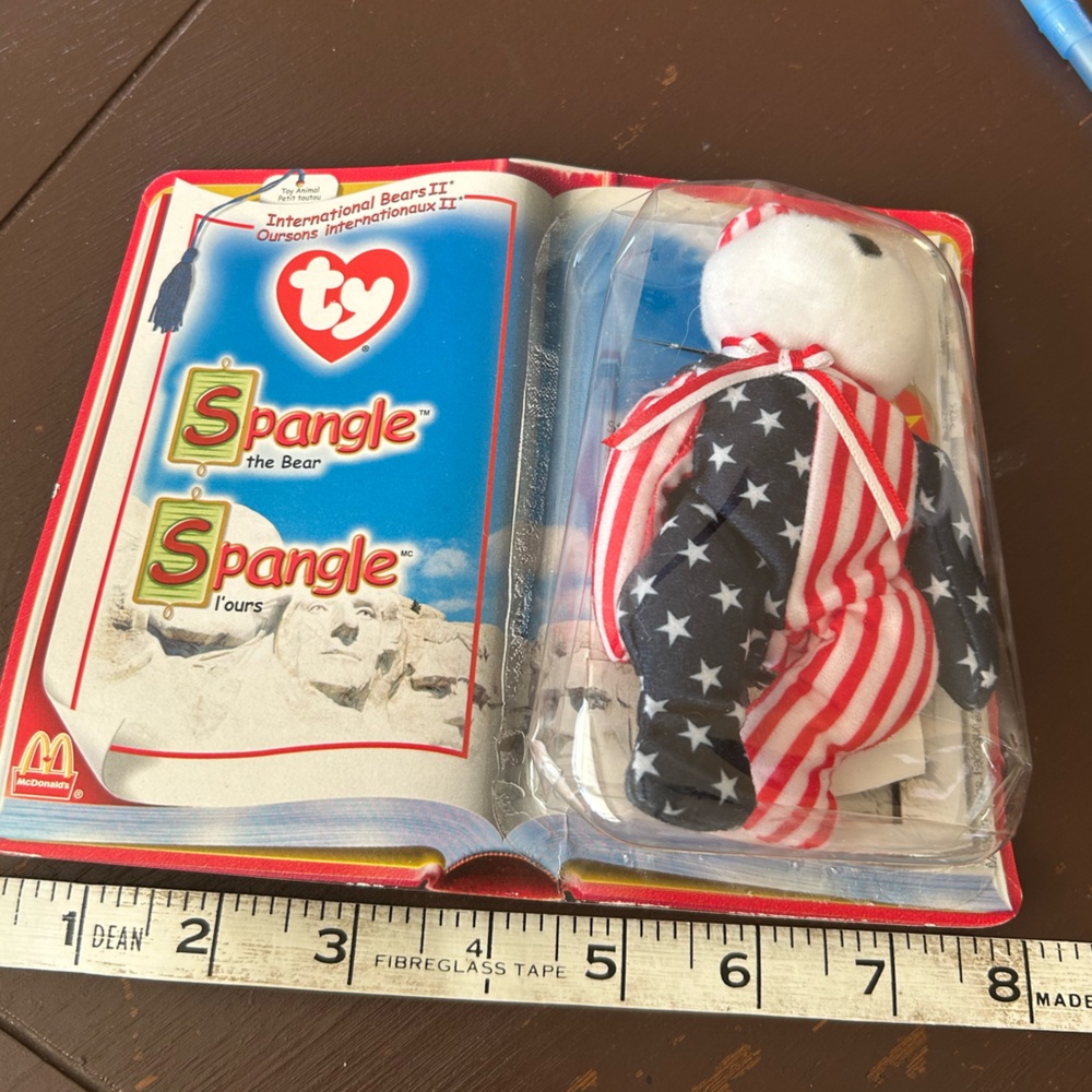 Ty Spangle Bear Collectors Edition McDonald’s 2000’s